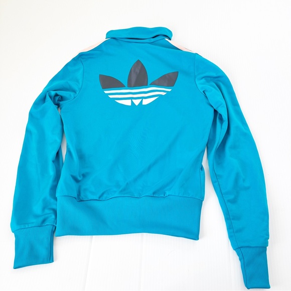 Adidas Trefoil 3 Stripe Zip Jacket, XS - Picture 7 of 11